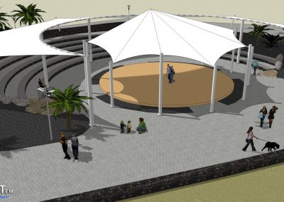 Proyecto Personalizado para terraza en Playa de las Cucharas. Lanzarote.
