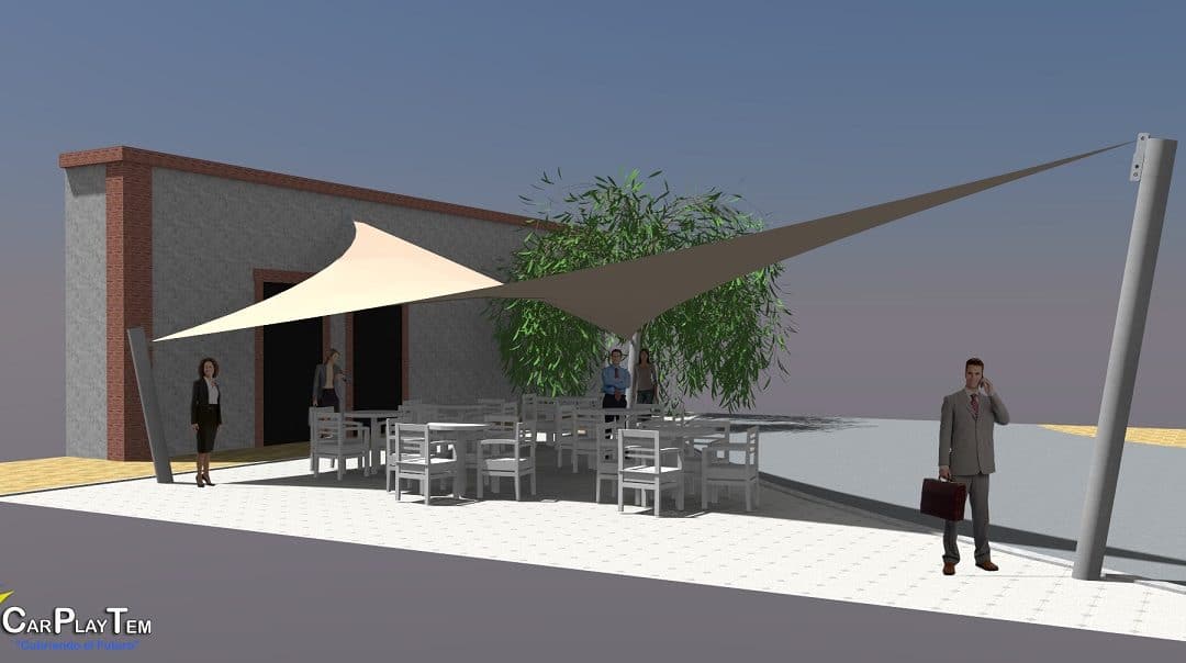 PROYECTO PARA TERRAZA VINO BLANCO EN MARINA RUBICÓN (PLAYA BLANCA)