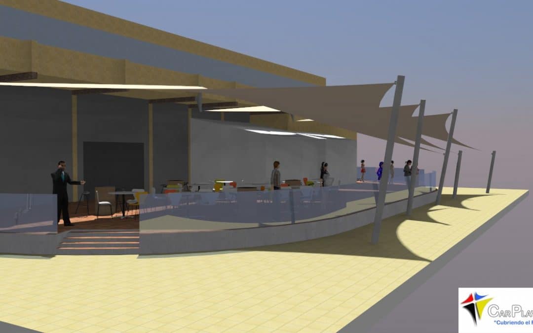 PROYECTO VELAS-TENSADO EN HOTEL AGUA MARINA (SAN MIGUEL DE ABONA)